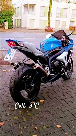 suzuki gsxr 1000 l0 l1 l2 l3 l4 l5 kalt start 3⁰c #🔥 #suzukigsxr1000 #coltstarting