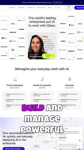 "Unlock the Future of Work with Glean: Empower Your Sales Agents with AI Magic!"