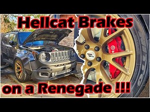 HEMI Swap Jeep Renegade pt. 33 HELLCAT BRAKES !!!