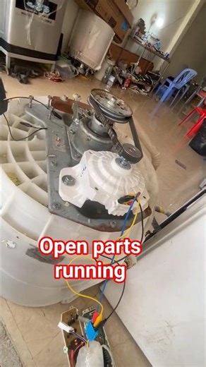top load washing machine open parts test drive