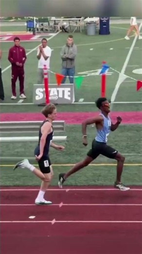 4:04 AS A 9th GRADER. Last night Quenton Lanese broke the FR National Record, running 4:04.59.