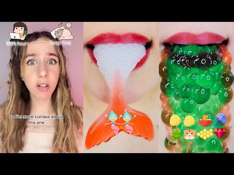 💋 Text To Speech 💋 ASMR Satisfying Eating || @AMARA CHEHADE || POVs Tiktok Compilations 2023 #46