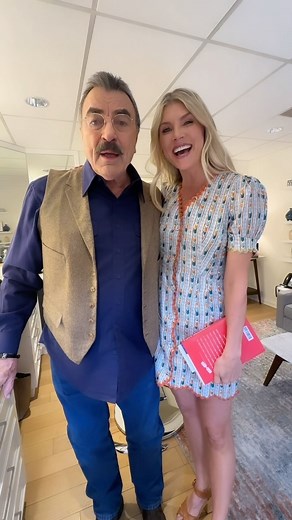 Amanda Kloots on Instagram: "I remember the day my family went to see Three Men and A Baby in the theaters. Since that day the movie has been a staple in the Kloots household and this song has been sang to every baby in our homes through the years because of that movie. I cannot believe I got to sing it today with THE Tom Selleck! I am still reeling from it and will never forget this moment! His memoir, You Never Know, is out now and it is a fantastic read!!! For actors, so many beautiful words 