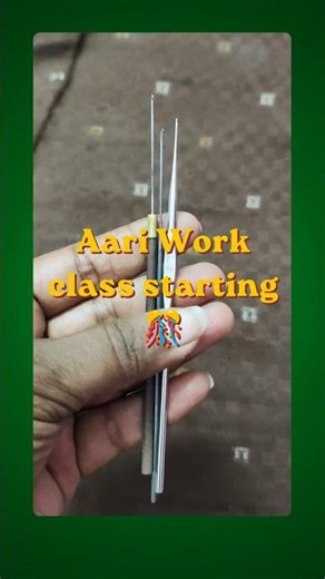Aari Work Class in Chennai 💛 | Beginner to Advanced Training | Join Now ✨#ytshorts #shortsfeed #aari