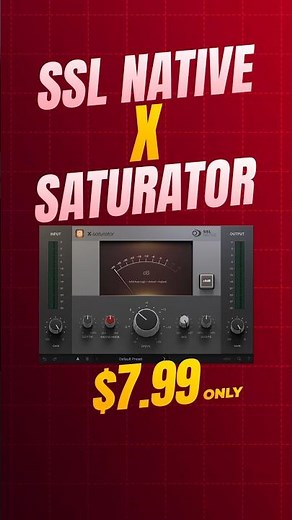 SSL X Native Saturator Deal, Perfect for Mixing & Mastering #ssl #sslplugin