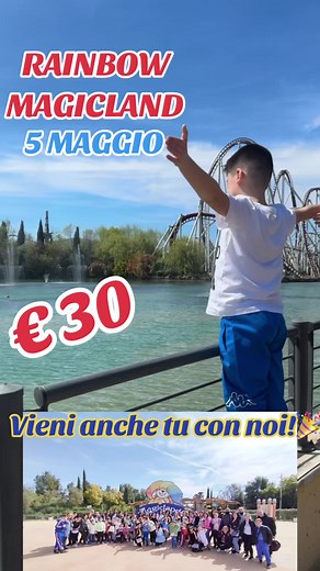 🎉 RAINBOW MAGICLAND 🎉 ✅ Bus amdata e ritorno ✅ Colazione con cornetto e succo ✅ Entrata al parco ✅ Accesso a tutte le attrazioni Che aspetti?!?! Blocca subito che i posti vanno a rubaaaa 🎉🎉🎉🎉 #traveltiktok #agency #morning #agencycreative #promoflash #viralvideo #superpromo #agencytiktok #summer #world #summer2024 #famousetiktok #famouse #boom #agencylife #agenzia #rainbow #magicland