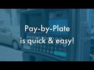 Pay-by-Plate System