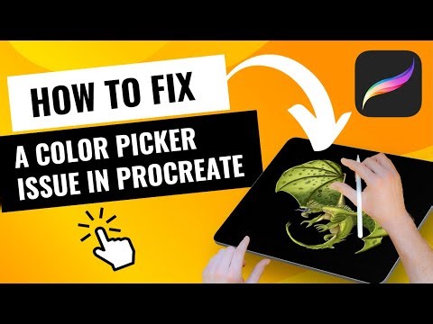 How to Fix a Color Picker Issue in Procreate