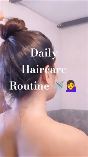 My Daily Haircare Routine ✨️🚿#youtubeshorts #shorts #hair #haircare #hairgrowth