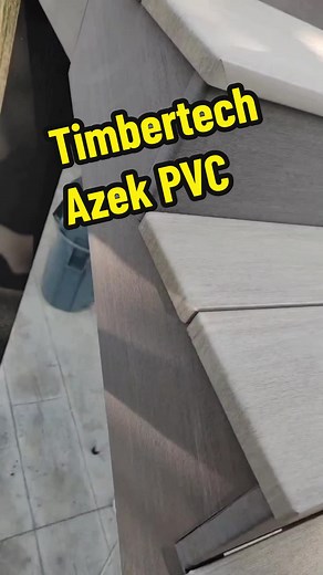 Timbertech Azek PVC deck.