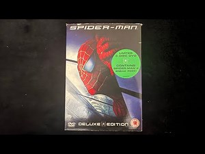 Spider-Man Deluxe Edition DVD Unboxing (UK)