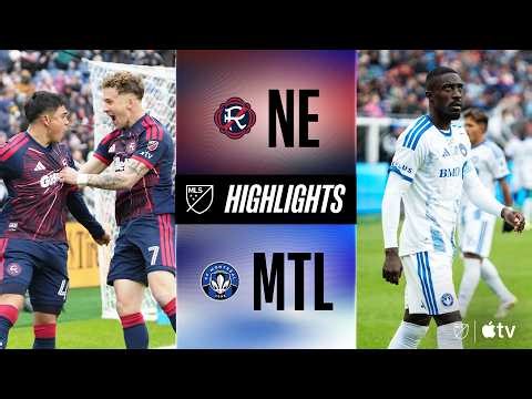 New England Revolution vs. CF Montréal | Full Match Highlights | Late Game Barrage!
