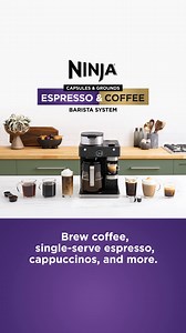 2.1K views | Get $50 OFF Ninja's single-serve espresso system that also brews coffee grounds from cup to carafe.☕ Order now! | Ninja Kitchen | Facebook