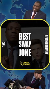 3.6M views · 80K reactions | Il secondo BEST OF del Weekend Update con Colin Jost e Michael Che! ⚠️ CONTIENE BLACK HUMOR ⚠  Tratto dal Weekend Update del Saturday Night Live #openminds #standupcomedy #standupcomedyita #michaelche #colinjost #battute #weekendupdate #blackhumor #darkhumor #notizie #comicità #citazioni | Open Minds - Stand-Up Comedy | Facebook