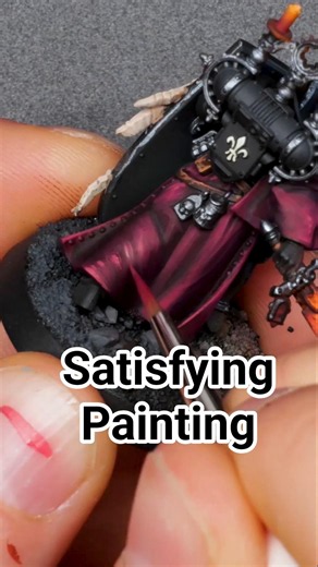 Satisfying Burgundy painting 🤌