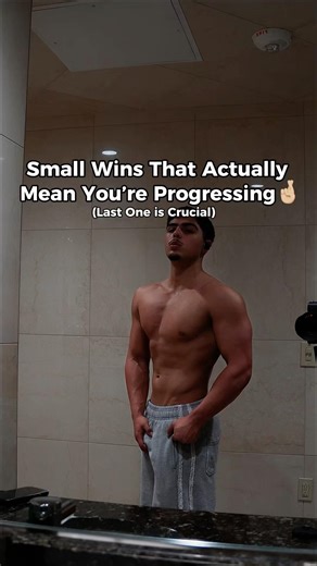 Small Wins so You KNOW Your Progressing #gym #bodybuilding #gymtips #fitness #progressiveoverload