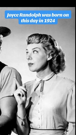 2.6K views · 45 reactions | Joyce Randolph was born on this day in 1924. #Honeymooners #1950s #50stv | Retroblastfromthepast | Facebook