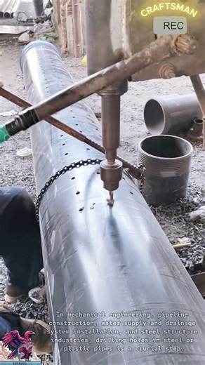 High Precision Pipe Drilling Machine