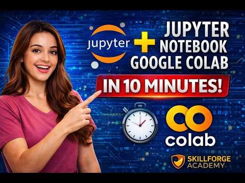 Install Jupyter Notebook + Google Colab in 10 Minutes | Beginner Guide #machinelearning