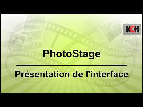L'interface de PhotoStage