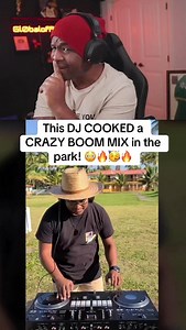 This DJ COOKED a CRAZY BOOM MIX in the park! 😳🔥🥳🔥 Credit: @darlyndj Track ID: Tiësto & Sevenn - BOOM > The Outhere Brothers - Boom Boom Boom > Black Eyed Peas – Boom Boom Pow > 20 Fingers - Lick It #dj #djsetup #pop #popmusic #djmix #wordplay #djing #blackeyepeas #tiesto #mashup #reaction | GL0BAL