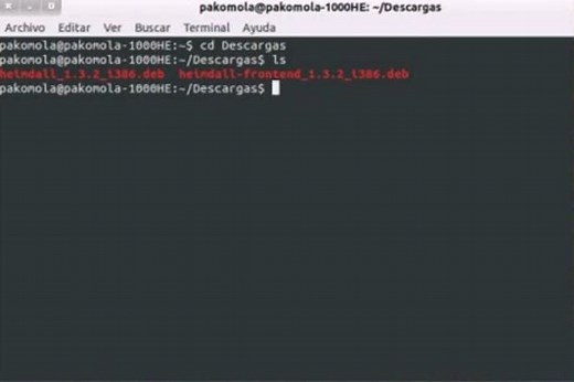 如何在Linux上安装和使用Heimdall