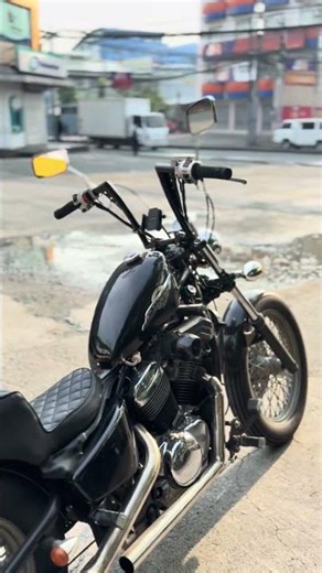 Honda Steed 400 Cold Start Straight Pipe Sound 🔊 #steed #hondasteed400 #chopper