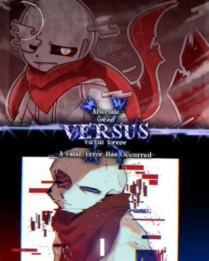 Geno!Sans vs Fatal_Error!Sans | Canon Aftertale vs Aftertale: A Fatal_Error Has Occurred | #shorts
