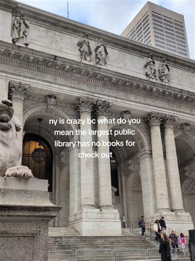 but the vibes are immaculate #nyc #nyclife #library #museum #winteractivities