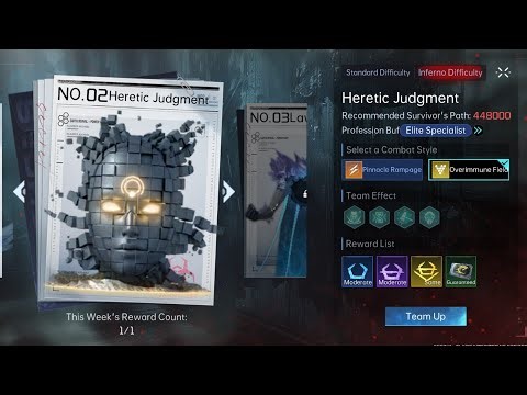 Level 90 Heretic Judgment Inferno Clear🔥 Earth Revival Meme Archive | ft. CatAlive Guild