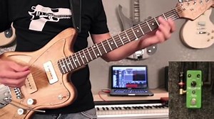 Watch Rowin Trelicopter Tremolo Pedal Sound Sample and Usage on Amazon Live