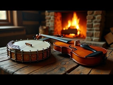 Bluegrass Hearthside Mix — Warm & Motivating Instrumental Music