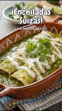 🇲🇽🧀 Swiss Chicken Enchiladas | Creamy, easy, and loaded with cheese 🤤🔥