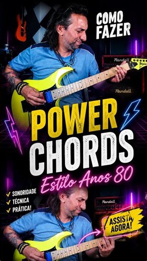 How to Play 80s Style Power Chords | The Classic Sound of Heavy Metal and Hard Rock