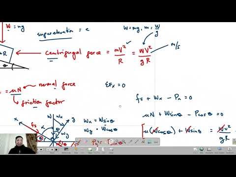 Design Speed and Radius of Horizontal Curves | Full Derivation in Route Surveying