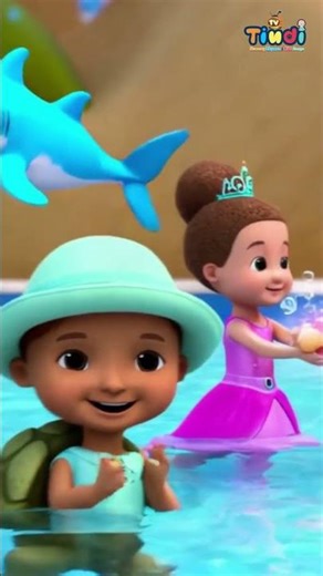 Baby Shark & Princesses splash into swimming fun!