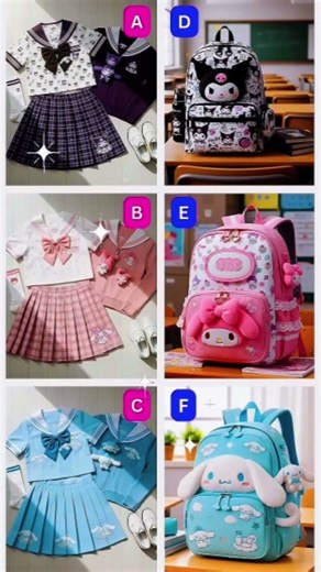 Beautiful Sanrio accessories 🖤🩷🧡💚💛💜🤎🩶🤍🩵❤️💙