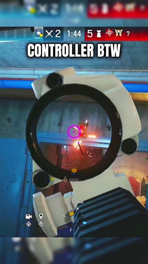 CRAZY 1 frame flick / Sens in bio or dm me #r6s #fyp #controller #bwars #machinegatt