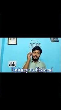 Unitary vs Federal Government| Political System| SEM -I WBCHSE #politicalscience #wbchse2026 #sem1