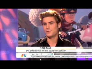 Zac Efron Addresses Red Carpet Condom Drop During "Today" Interview with Matt Lauer -- 03.01.12