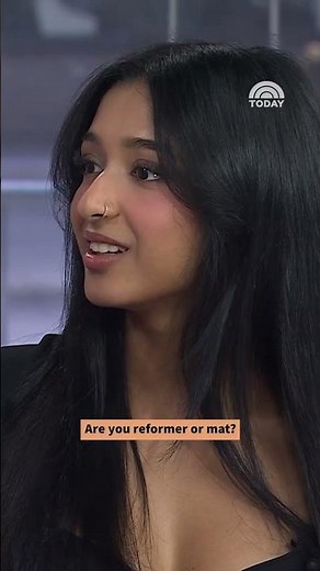Maitreyi Ramakrishnan and Craig Melvin Love Reformer Pilates