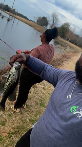 Fish Date 💕🎣. #holdyourmouthright #facebookreelsviral #reelsfacebook #whitebassrun #outdoors #texas #crappie #February #followme #husbandandwifelife | Malik Joyner
