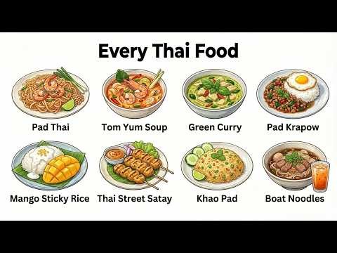 Every Thai Food Explained in 8 Minutes