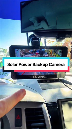 Best 7” Solar Power Backup Camera for Trucks and RVs