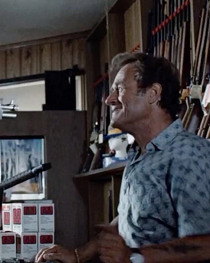 "Uzi 9 millimeter." 🤖💬 What happens when a machine from the future walks into a gun shop in 1984.