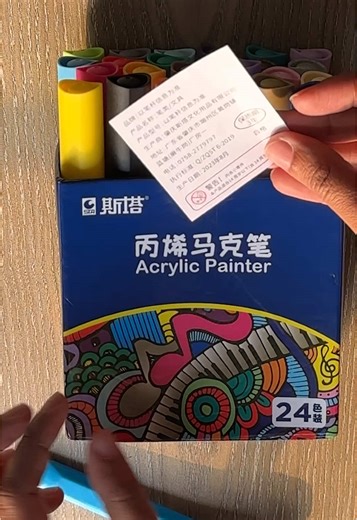 Acrylic Paint Marker Unboxing and Review