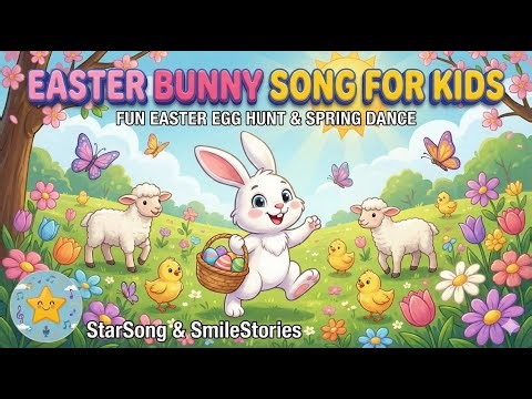 🌼🐰 Easter Bunny Song for Kids | Fun Easter Egg Hunt & Spring Dance | StarSong&SmileStories