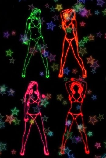 🎬 Neon Dancers Creating Pure Light Magic on Stage #viral #trending #shorts #dance #music #shortvideo