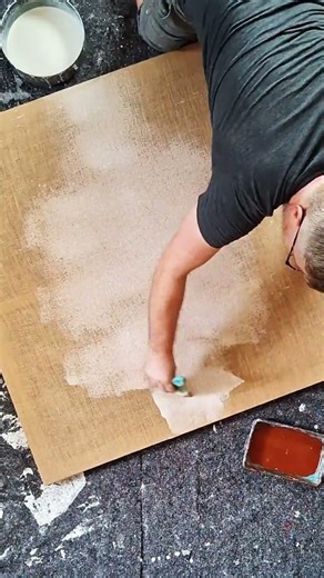 Never use wall paint to prime your canvases.