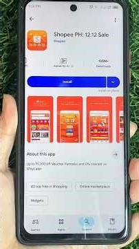HOW TO DOWNLOAD SHOPEE APP | Riencyll Cabile #download #shopee #shopeehaul #shopeeapp